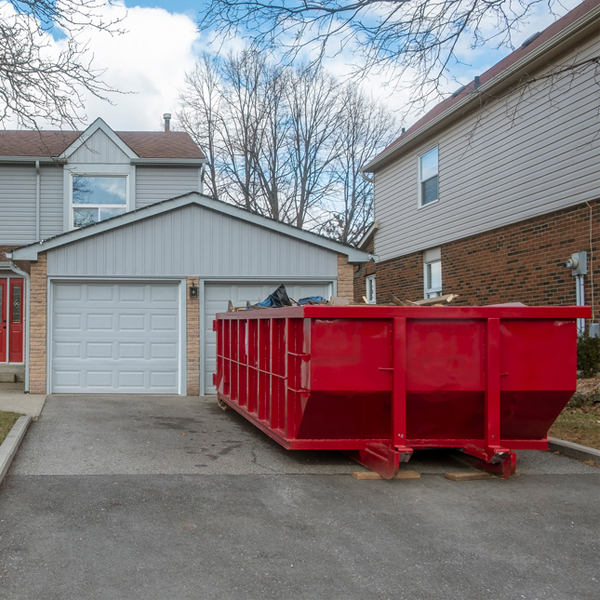 what happens if the construction dumpster is damaged during my rental period